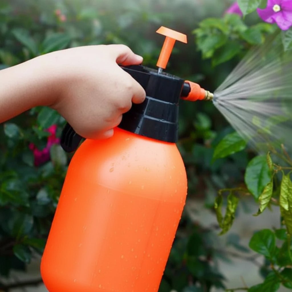 Handpumpen-Spritzanlage für den Garten | Verstellbare Düse | Drucksprüher | Spraycore