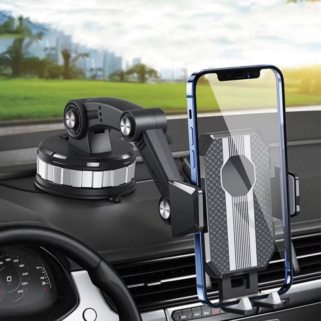 Handyhalterung | Handyhalter mit Saugnapf & 360° Drehung | LuxGrip