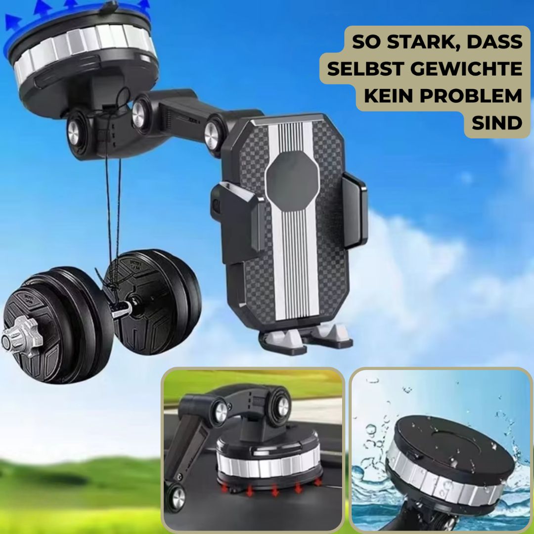 Handyhalterung | Handyhalter mit Saugnapf & 360° Drehung | LuxGrip