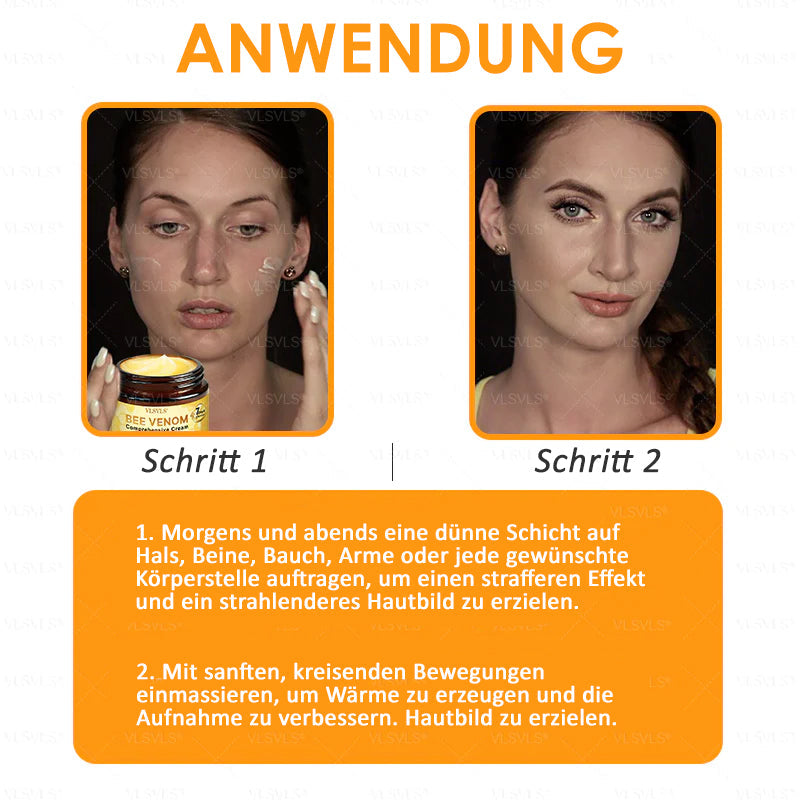 Haut Heilen Anti-Aging-Creme | Hautstraffung und -erneuerung | Bienenpeptid-Formel | HealSkin