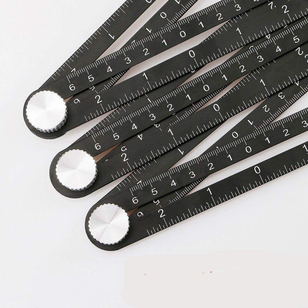 Verstellbares Winkelmessgerät Aluminium klappbar mit Lasergravur 8