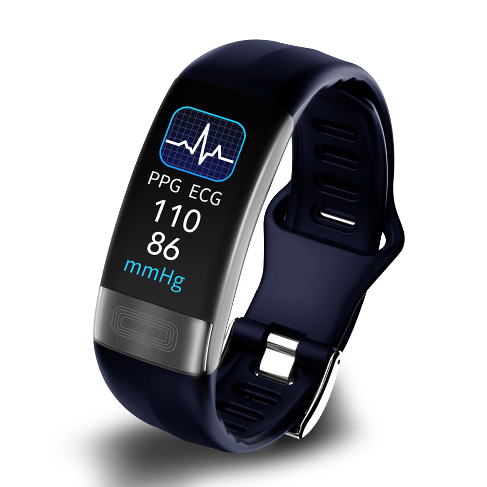 Health Tracker P11 ECG & PPG | 24-Stunden-Überwachung | Schlaf-Tracker | Biosync