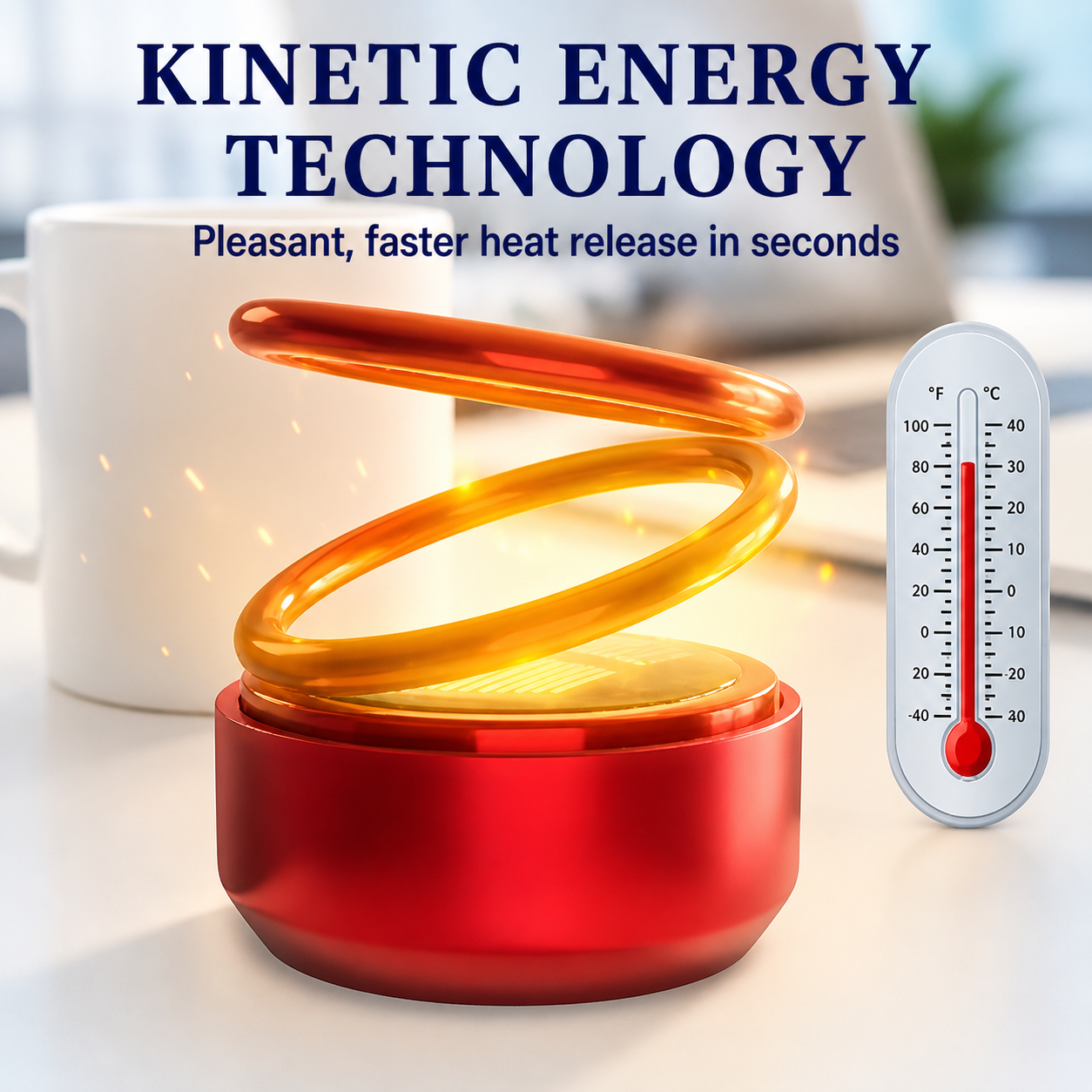 Heizung | Tragbares Schnellheizgerät | Energiesparend | Heatigo