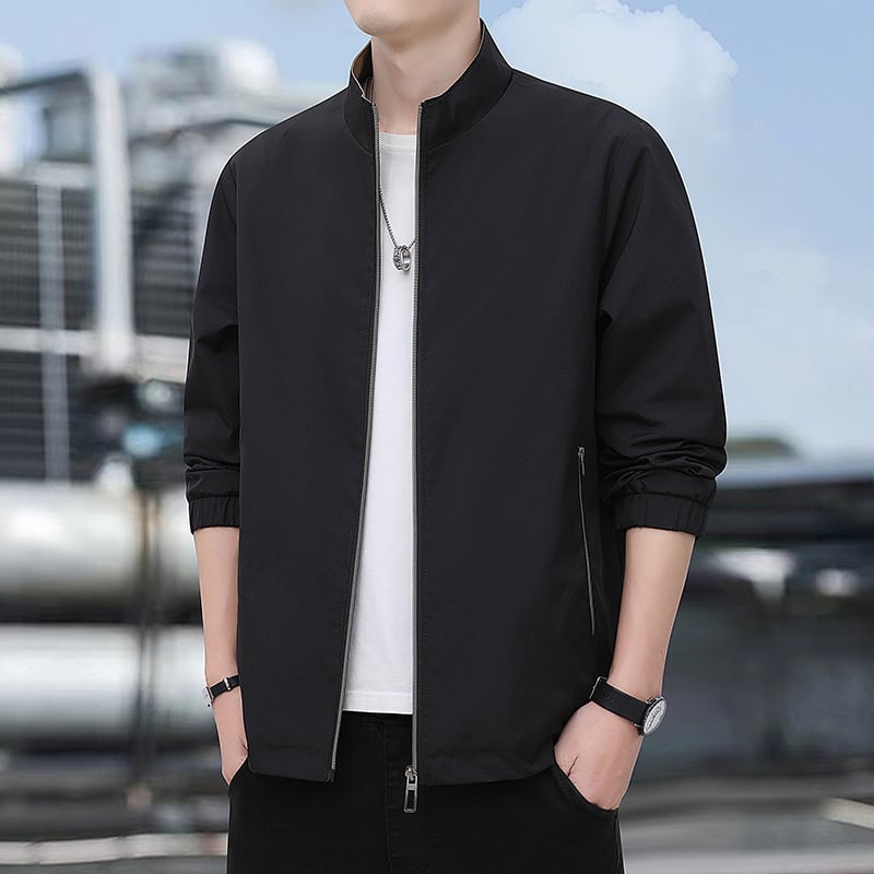 Herren Stehkragenjacke™ – Müheloser Stil und sicherer Komfort für Ihr aktives Leben