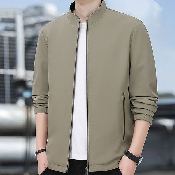 Herren Stehkragenjacke™ – Müheloser Stil und sicherer Komfort für Ihr aktives Leben