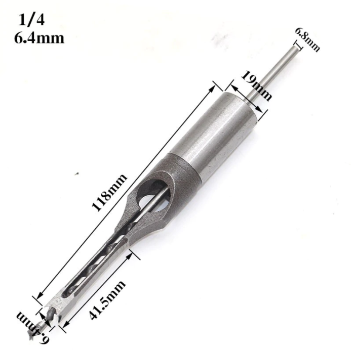 Holzverbindungs Adapter Set | Präzise Schlitzverbindungen | Für Bohrmaschinen | MasterJoin
