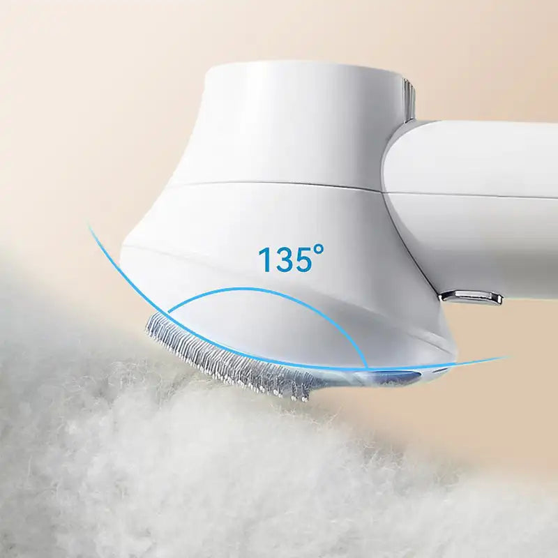 Hundefön mit integrierter Bürste 2 in 1 | Temperatur 35-65°C, 4 Gebläsestufen | Ionentechnologie, 55 dB, 400 g