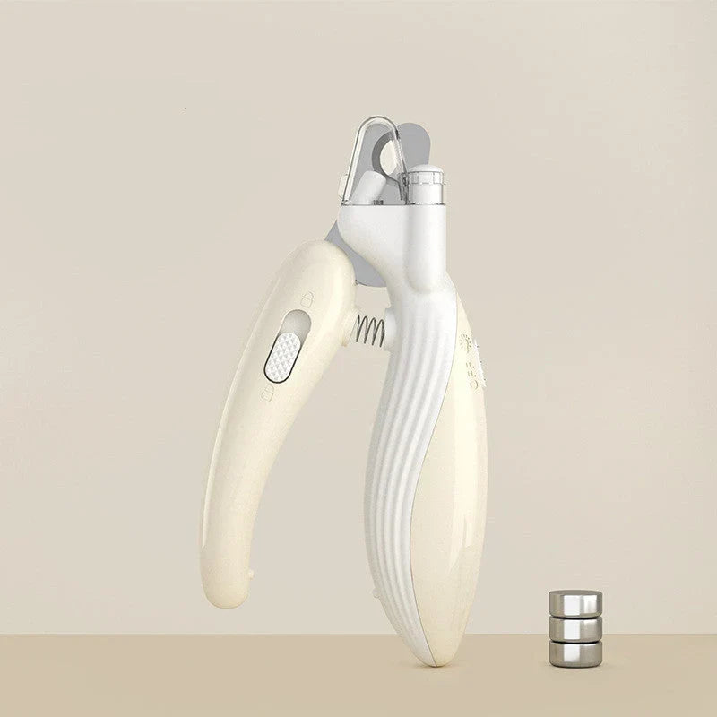 Hundekrallenschneider Haustier LED Edelstahl mit rutschfestem Griff 12