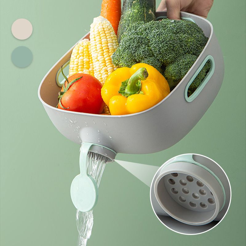 HydroBasket™ | Multifunktionaler Hygiene-Spül- und Abtropfkorb