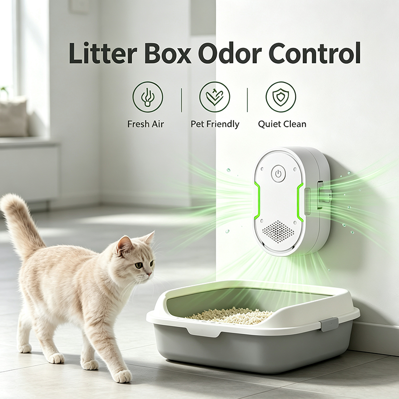 Ionen-Luftreiniger für Zuhause | Automatikmodus & 36 dB Geräuschpegel | Entfernt Tiergeruch, Formaldehyd & Feinstaub