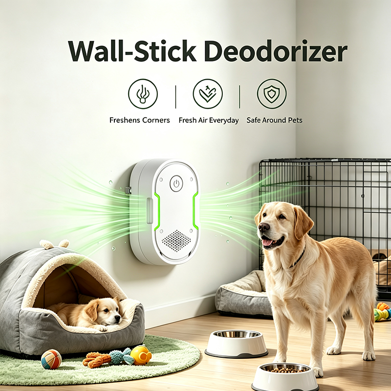 Ionen-Luftreiniger für Zuhause | Automatikmodus & 36 dB Geräuschpegel | Entfernt Tiergeruch, Formaldehyd & Feinstaub