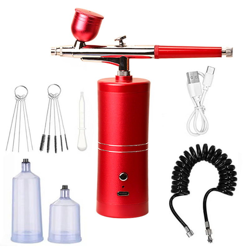 Kabellose Airbrush-Pistole | Präziser Farbauftrag | Einstellbarer Sprühdruck | SprayCraft