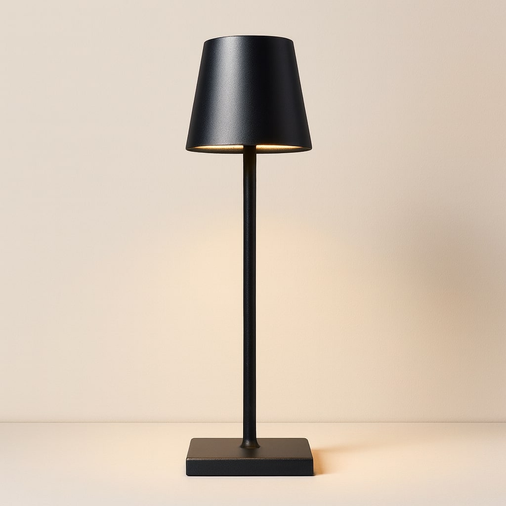 Bezprzewodowa lampa stołowa | Ściemniana dotykowo | Akumulatorowa lampa LED | BrightNomad