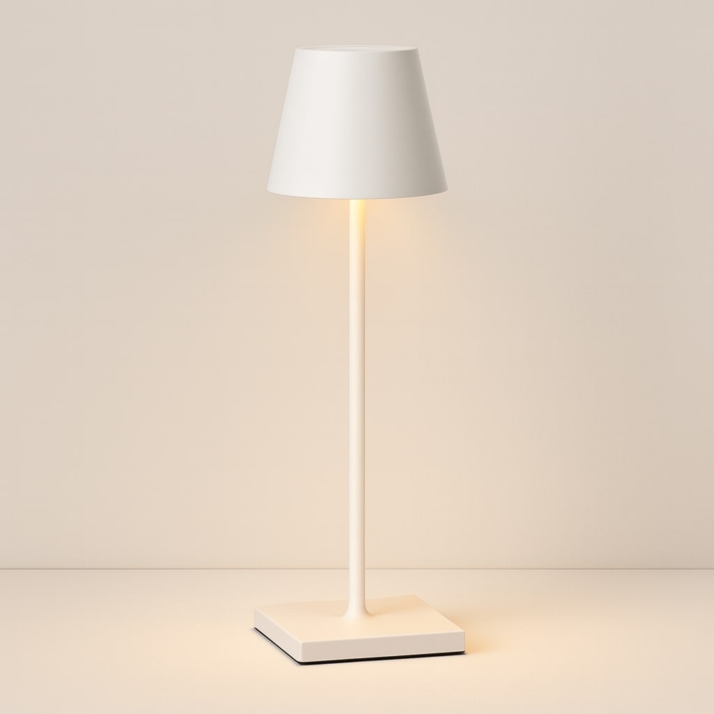 Bezprzewodowa lampa stołowa | Ściemniana dotykowo | Akumulatorowa lampa LED | BrightNomad