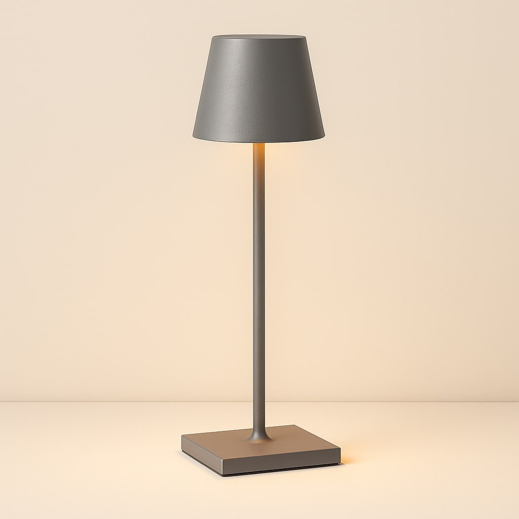 Bezprzewodowa lampa stołowa | Ściemniana dotykowo | Akumulatorowa lampa LED | BrightNomad
