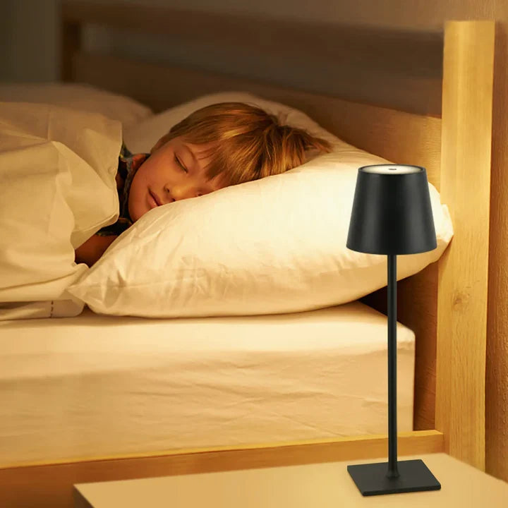 Bezprzewodowa lampa stołowa | Ściemniana dotykowo | Akumulatorowa lampa LED | BrightNomad
