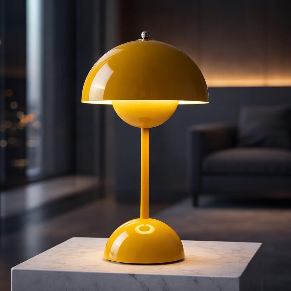 Kabellose Tischlampe LED | Dimmbar mit Akku, USB-Ladekabel | Warmes Licht für Schlafzimmer, Wohnzimmer, Schreibtisch 7