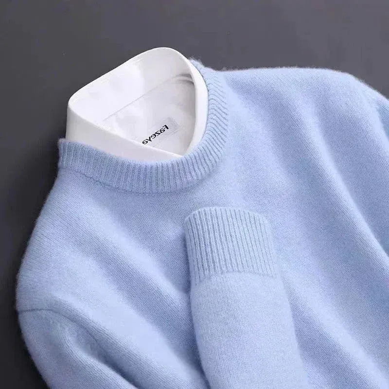 Kaschmirpullover mit Rundhalsausschnitt | Feine Strickware in gerader Schnittform | Weich, atmungsaktiv und angenehm wärmend 3
