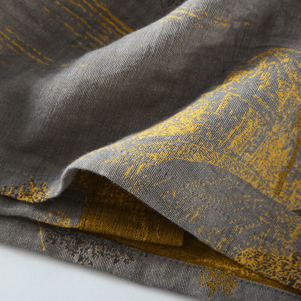 Kimono Bademantel | Unisex Retro Design | Leicht & Atmungsaktiv | Wellness Komfort | Kimora