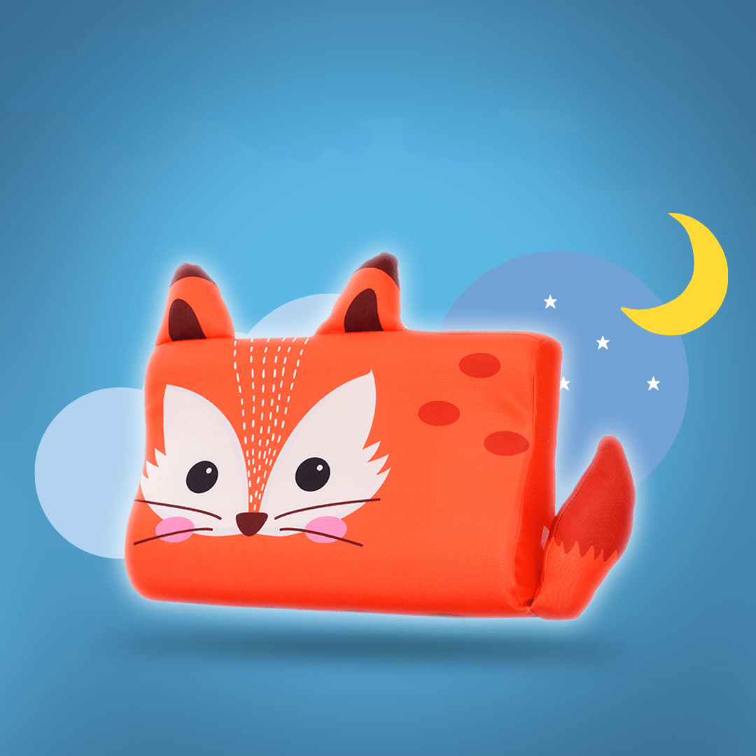 Kinderkissen | Ergonomischer Memory-Schaum | Atmungsaktiv | DozyBear