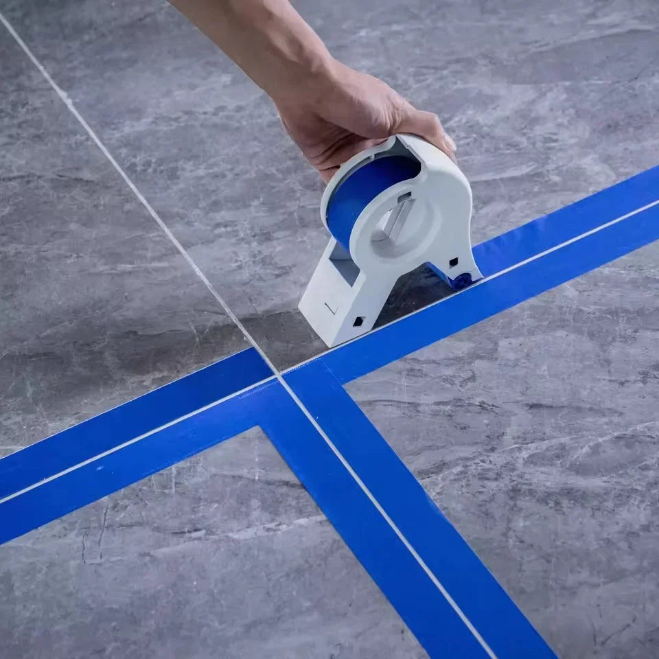 Dispenser per nastro adesivo con taglierina | Nastro da pittore fino a 50 mm | Verniciatura pareti, legno, vetro | TapeEdge