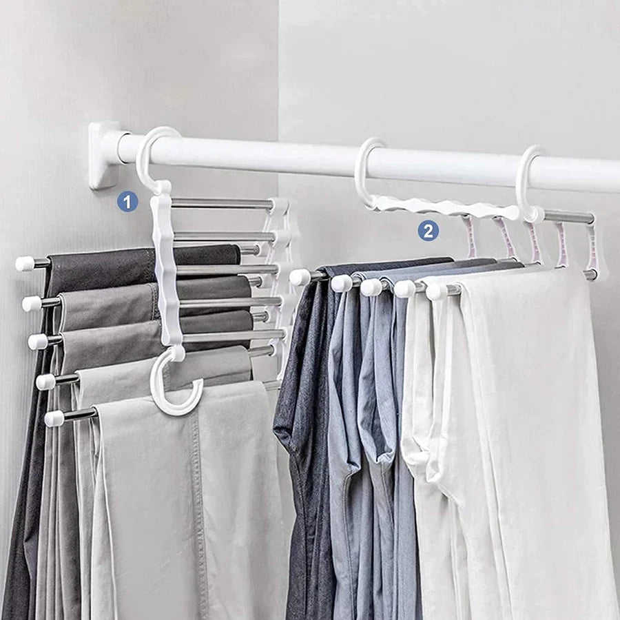 Kleiderbügel Organizer | Maximale Platzersparnis | Faltbarer Mehrfachbügel | FoldPro