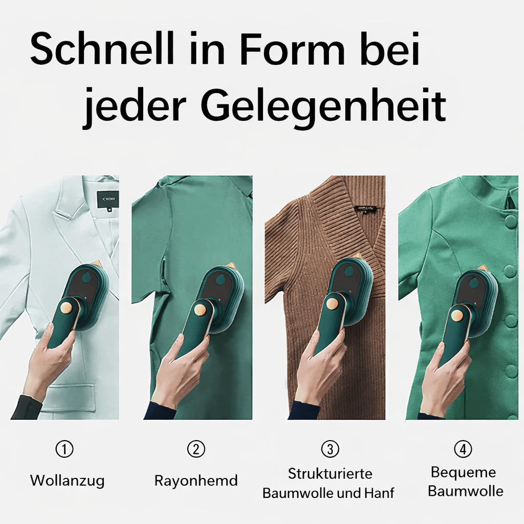 Kleiderdampfbügeleisen | Tragbares Handgerät | MicroIron