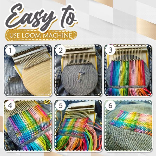 Kleidung reparieren | Mini Webrahmen | Saubere Stopfreparatur | ThreadMaster