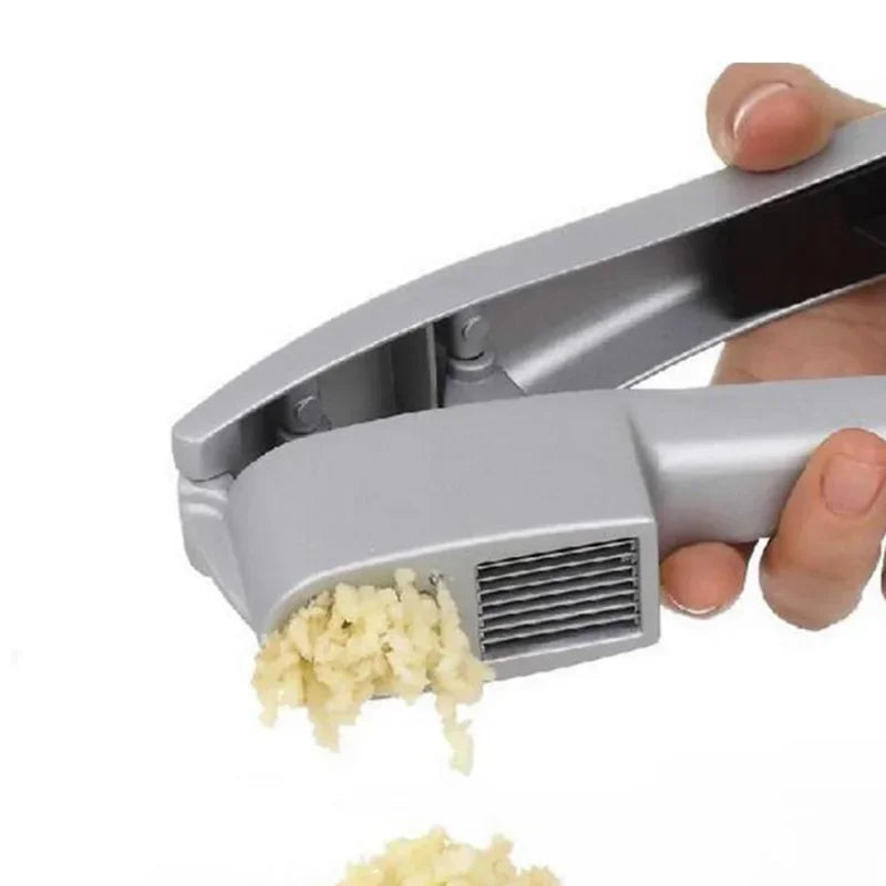 Knoblauchpresse 2-in-1 manuell robust Küchenwerkzeug mit Schneidefunktion 3