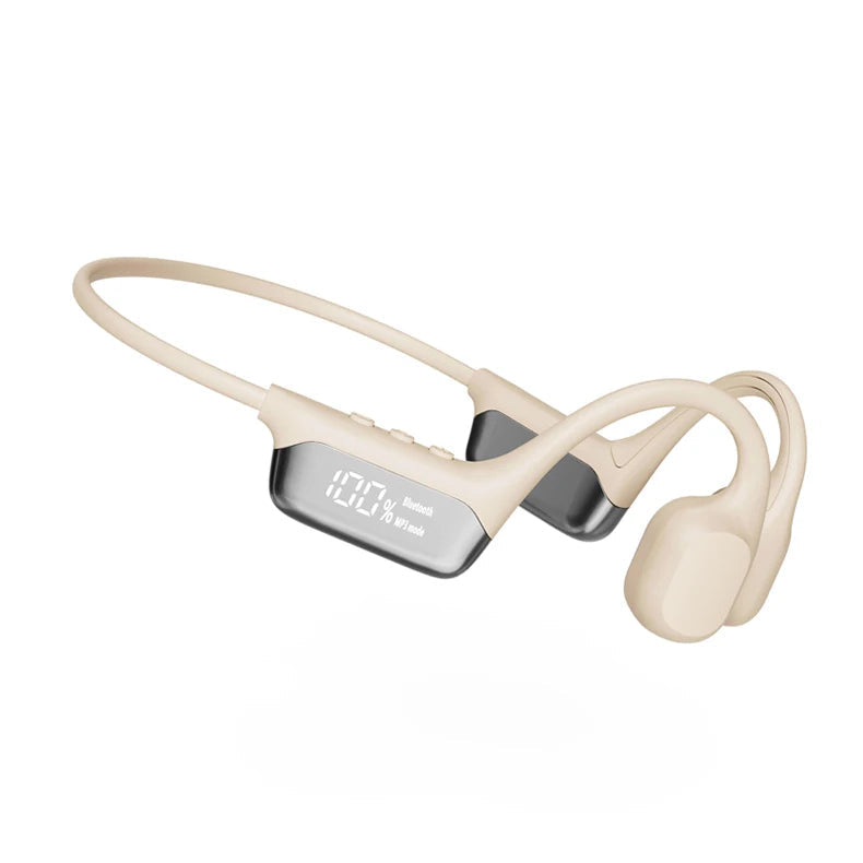 Luujohdekuulokkeet | Bluetooth, MP3-tila ja LED-näyttö | Niskapanta | RunClear