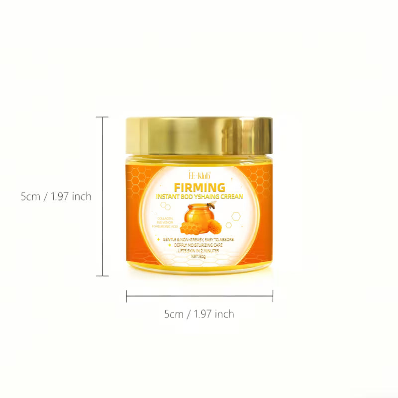 Körpercreme | Straffende Pflegecreme | Glattere Haut & Definierte Silhouette | Firmora