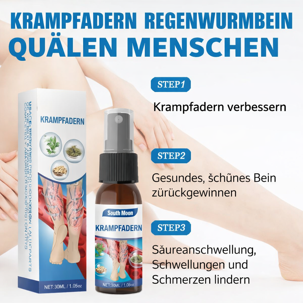 Krampfadern | Gezielte Pflege | Nicht-invasiv & Schmerzfrei | Veinora