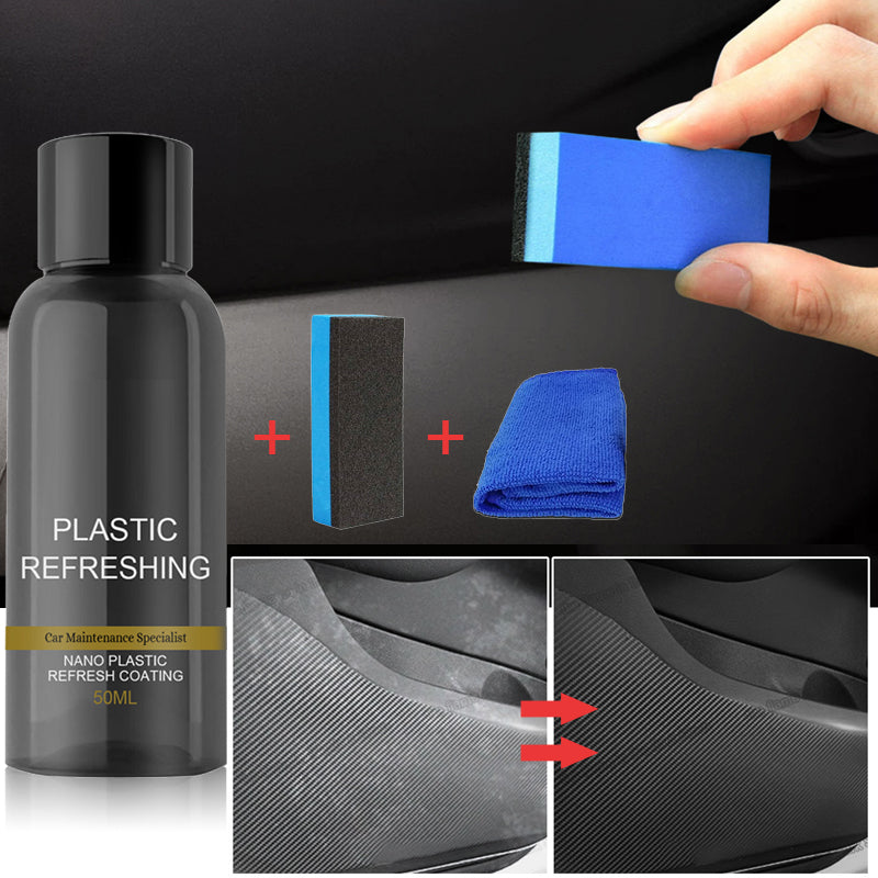 Kunststoffpfleger Auto | Nano Beschichtung | UV Schutz | PlastiRevive