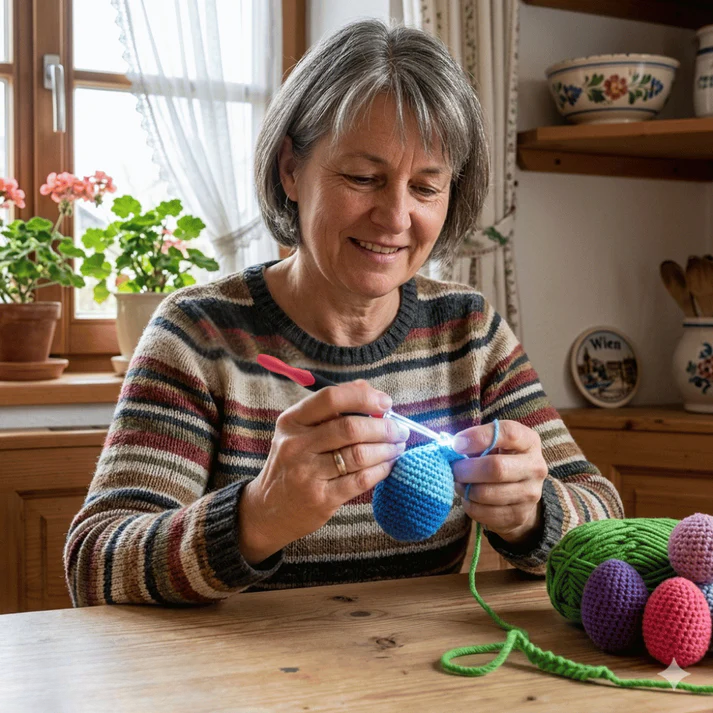 LED-Häkelnadel-Set | Beleuchtete Spitze | Austauschbare Köpfe | LumiStitch