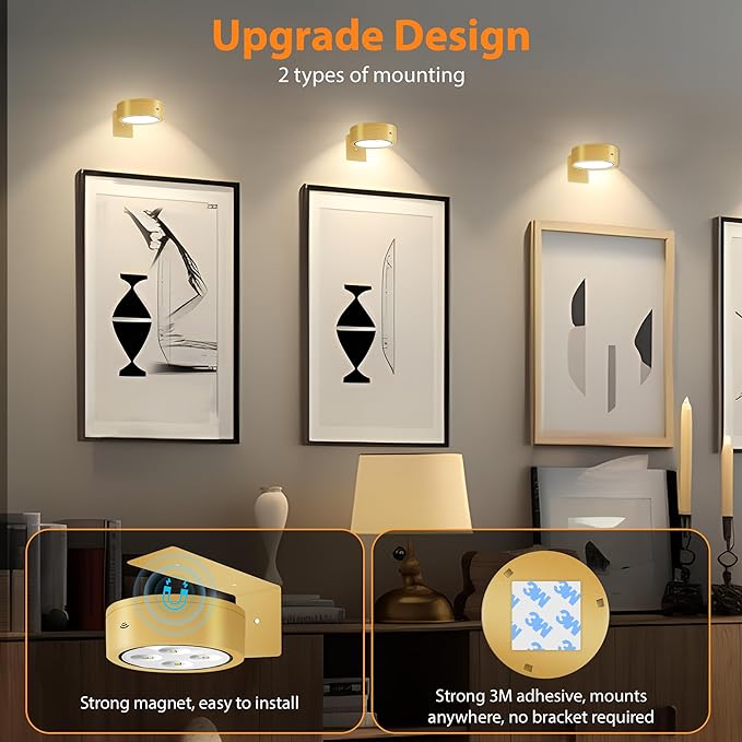 LED Lampe | Magnetic mounting | Dimmable | ArtGlow