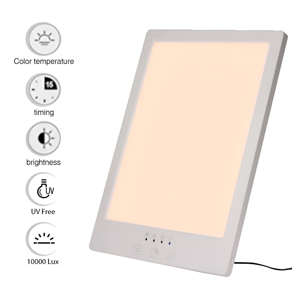 LED-Lampe verstellbar USB tragbar Farbtemperatur mit Abschalttimer 2