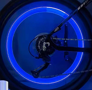 LED-Radbeleuchtung | Wasserdichte Ventilkappenbeleuchtung | LumaRim
