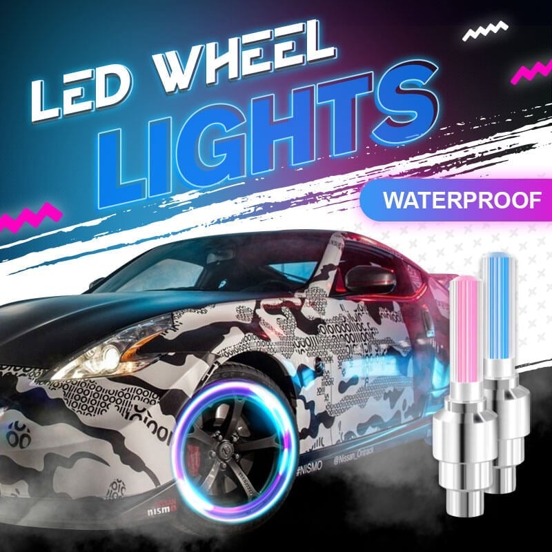 LED-Radbeleuchtung | Wasserdichte Ventilkappenbeleuchtung | LumaRim