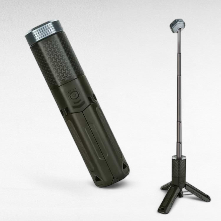LED-Stativleuchte Camping dimmbar wiederaufladbar mit wasserfestem Gehäuse