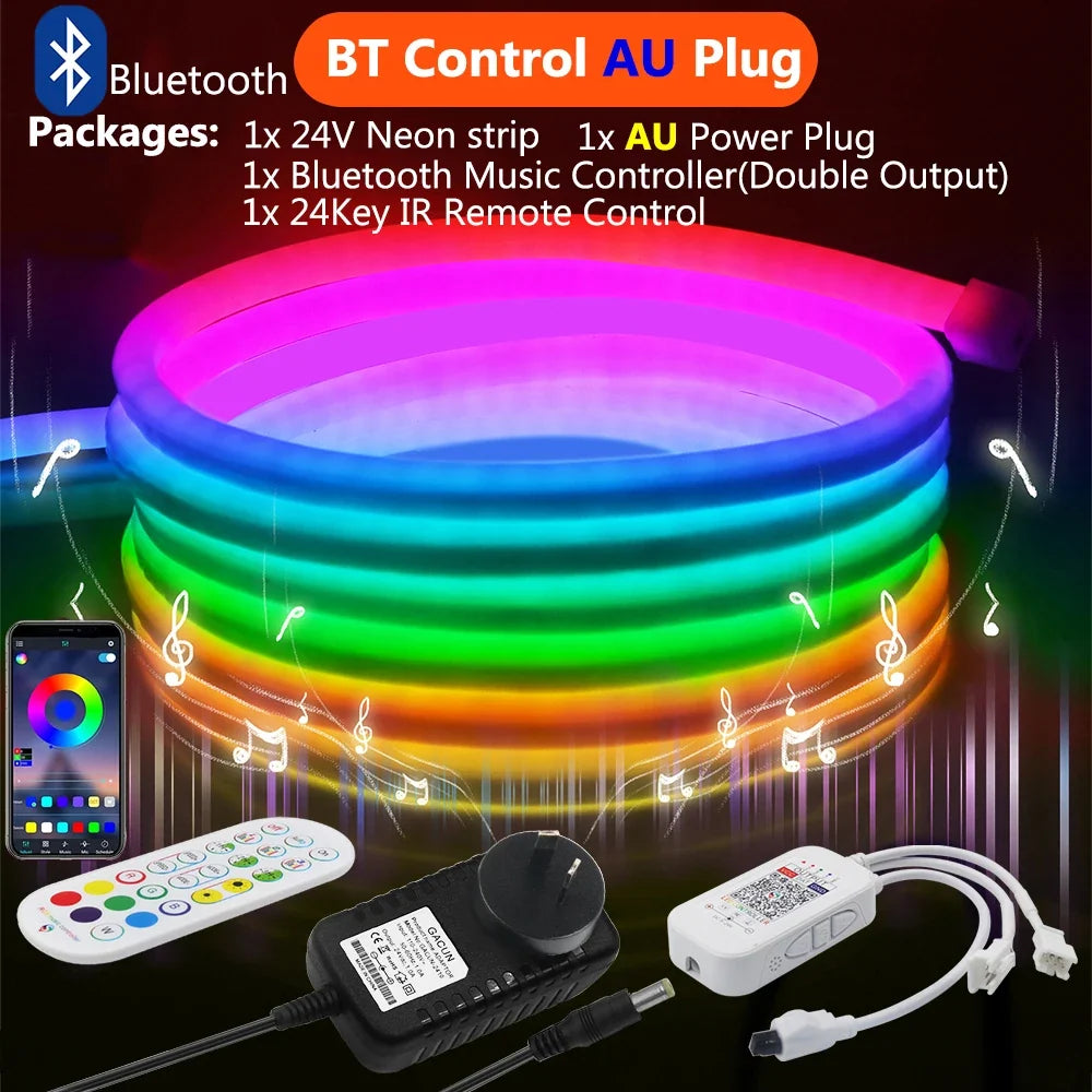 LED-Streifen 360° Dreamcolor wasserdicht IP67 mit WLAN-Steuerung 13