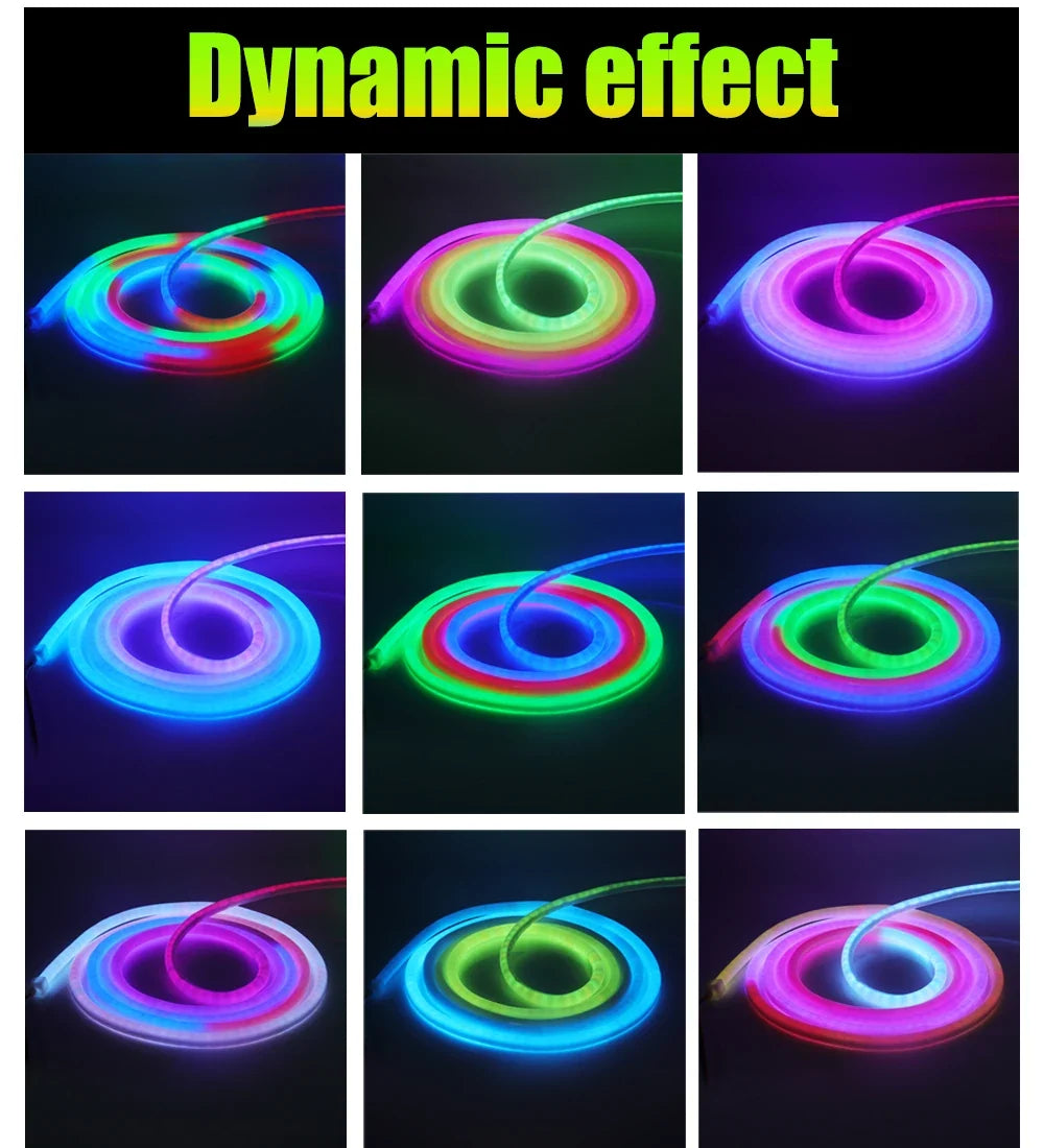 LED-Streifen 360° Dreamcolor wasserdicht IP67 mit WLAN-Steuerung 2