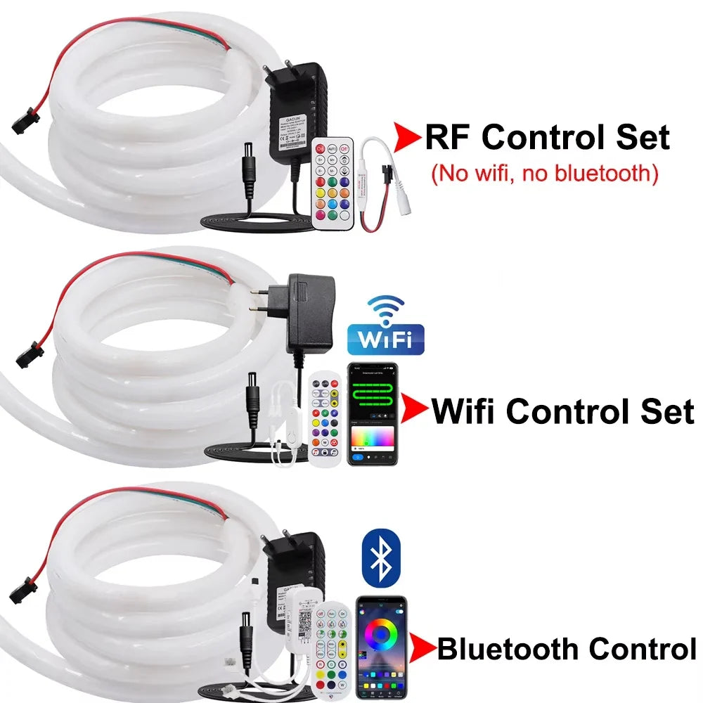 LED-Streifen 360° Dreamcolor wasserdicht IP67 mit WLAN-Steuerung 6