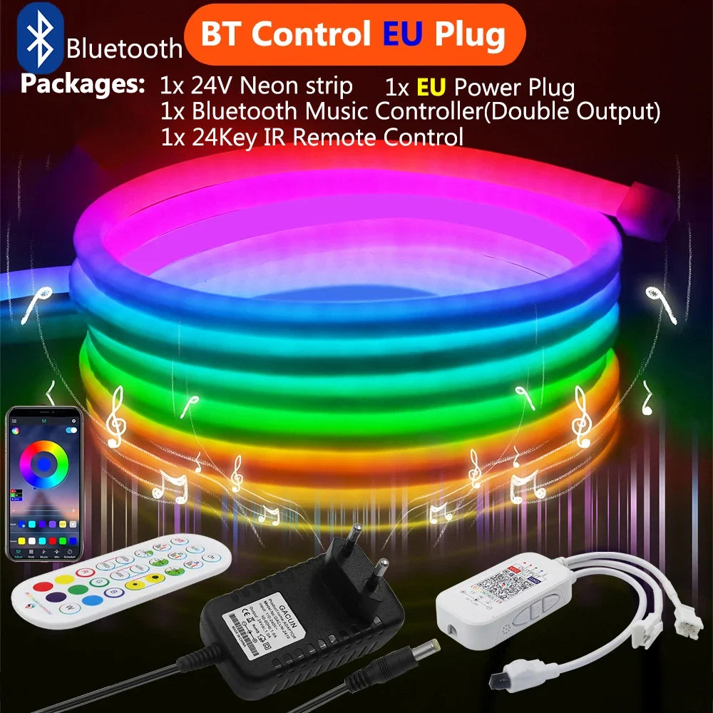 LED-Streifen 360° Dreamcolor wasserdicht IP67 mit WLAN-Steuerung 10
