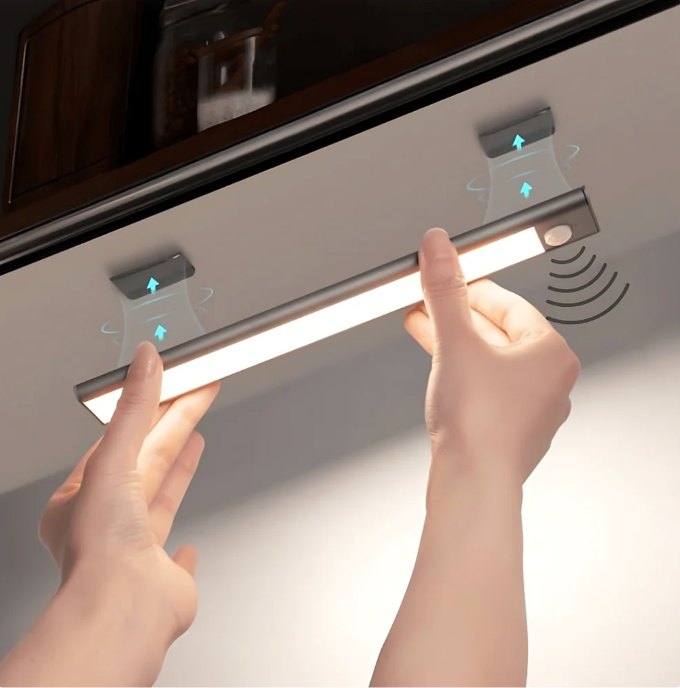 LED-Unterbauleuchte | Bewegungssensor | Magnetisch ohne Bohren | SenseBar