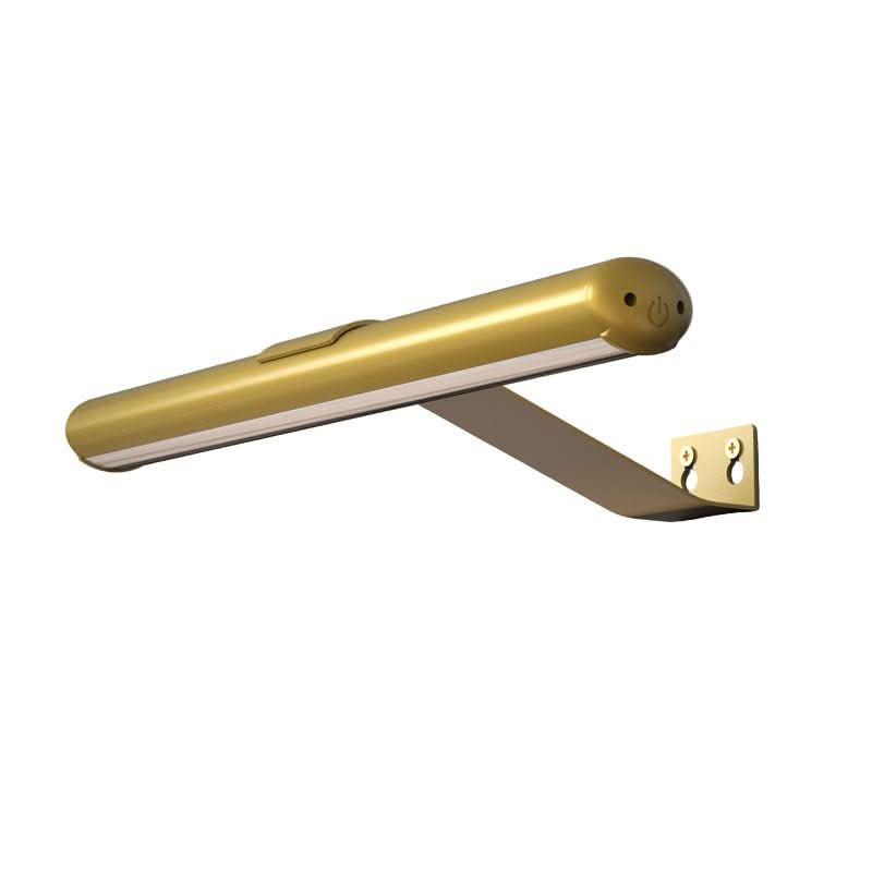 LED-Wandleuchte | Dimmbare Kunstbeleuchtung | Wiederaufladbares Metalldesign | ArtGlow