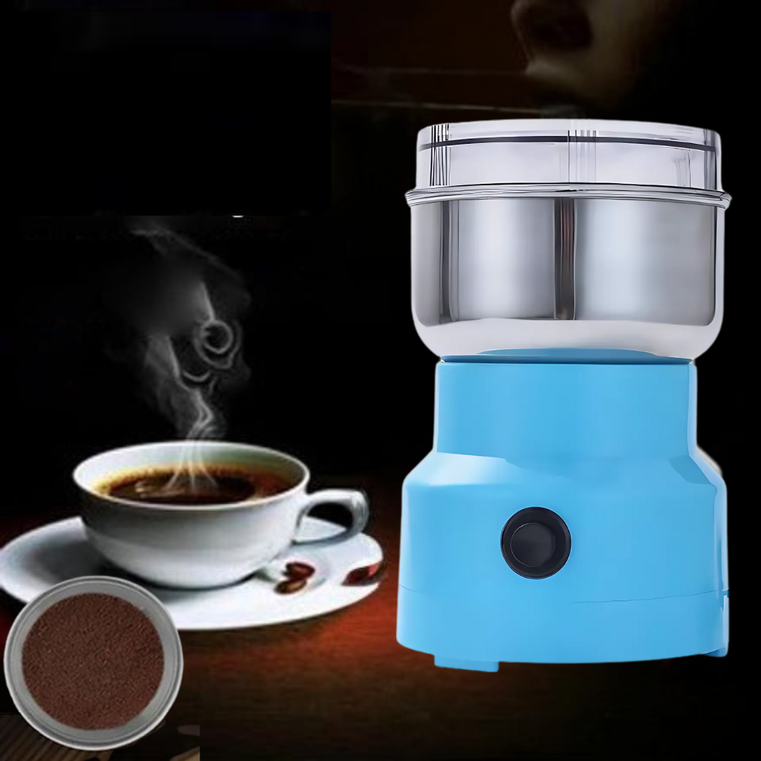 Mini macinatore elettrico per alimenti | Lame in acciaio inossidabile | Funzionamento a un pulsante | FreshMill