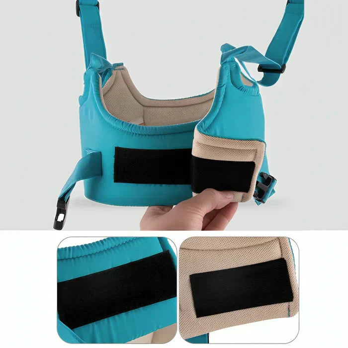 Andador para niños pequeños | con asa acolchada | Ajustable y lavable | FirstSteps