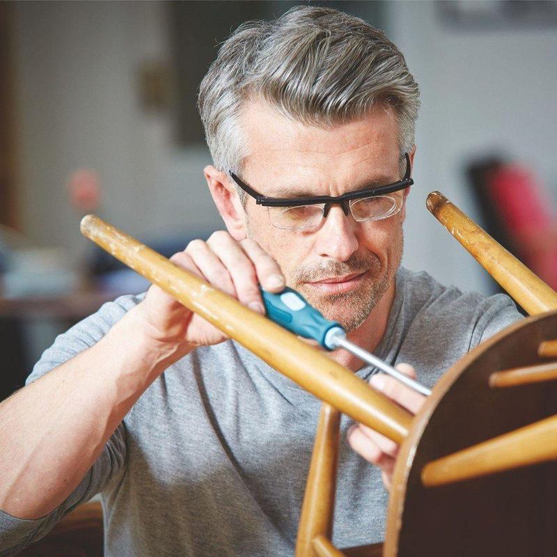 Lesebrille | Stufenlose Fokussierung | Klare Sicht | ZoomVista