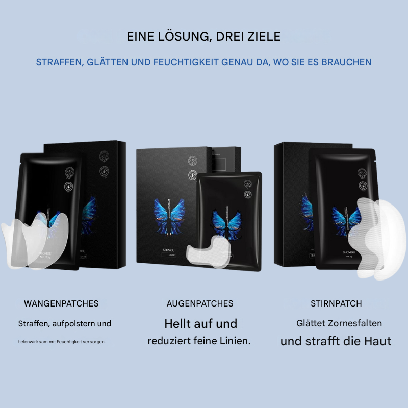 Lifting Gesichtsstreifen | Sofort Glätten & Straffen | Anti-Falten Pflege ohne OP | YouthLift Renew