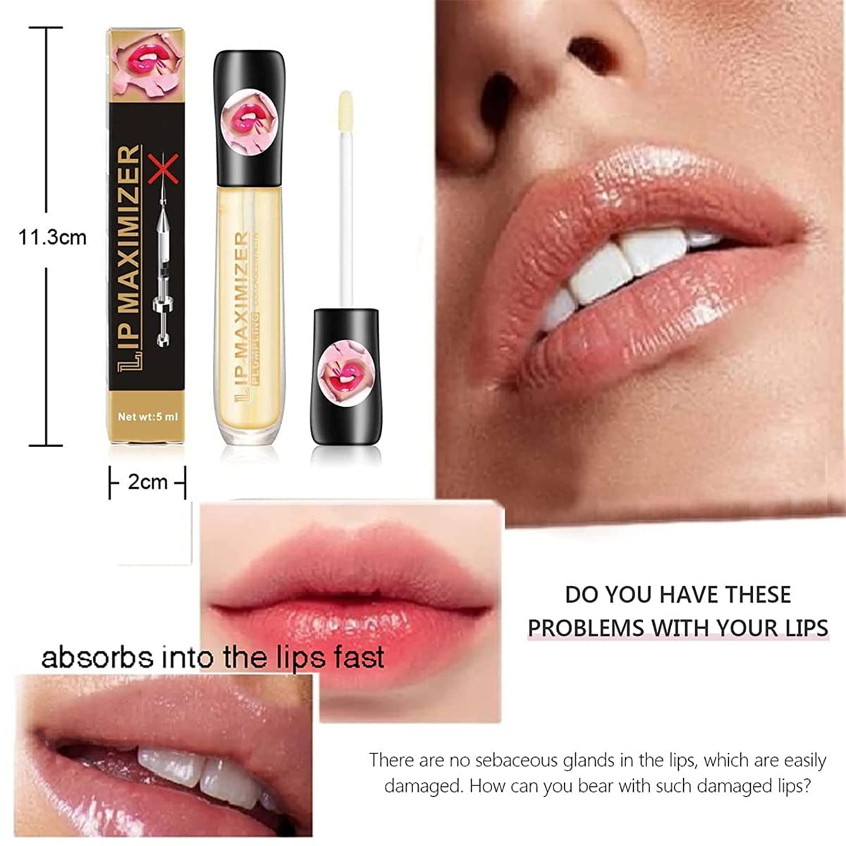 LipLush™- Schöne Lippen im Handumdrehen!